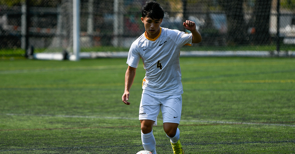 Men's Soccer Edged by Emerson