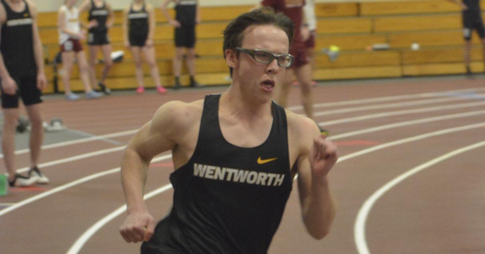 Track Finishes Indoor Season at Tufts National Qualifying Meet