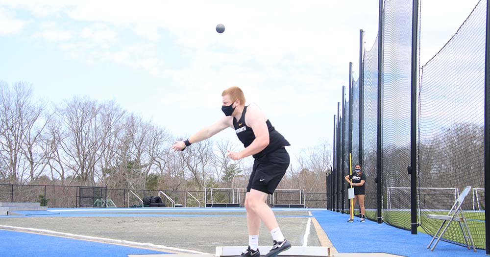 Moser Breaks Shot Put Record as Track and Field Competes at MIT
