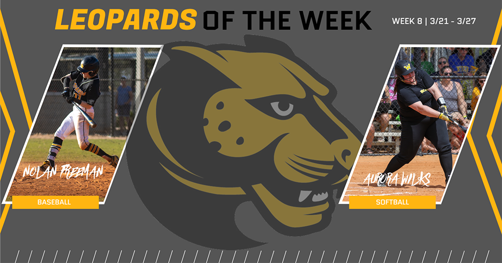 Freeman and Wilks Named Leopards of the Week