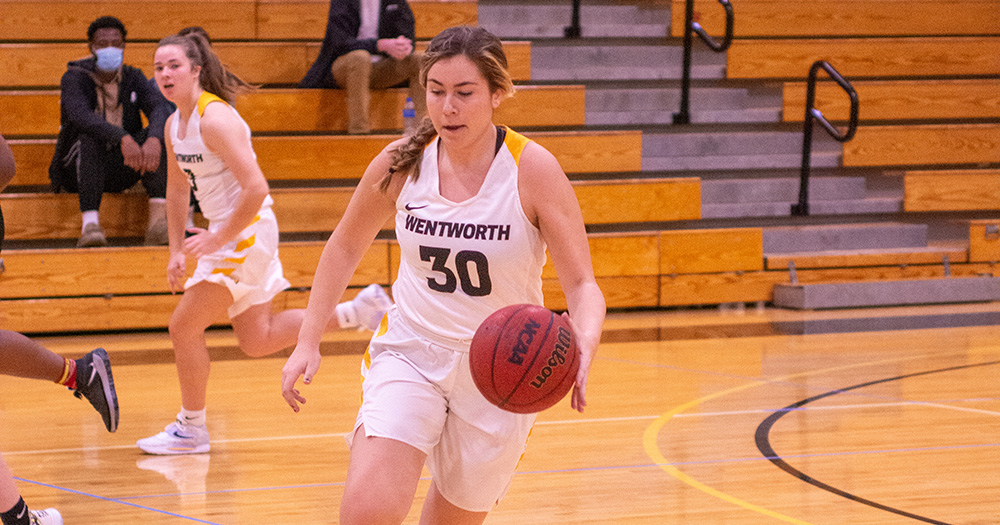 Foster's Double-Double Not Enough as Women's Basketball Falls to Nichols at Home