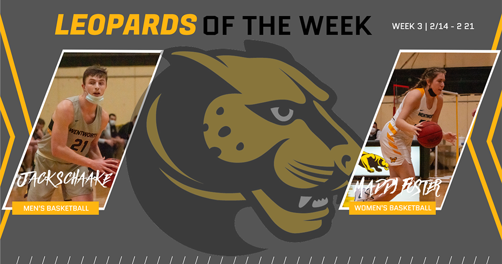 Schaake and Foster Earn Leopard of the Week Awards
