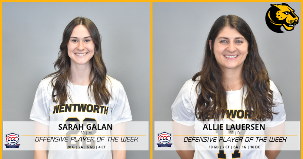 Galan and Lauersen Named CCC Players of the Week